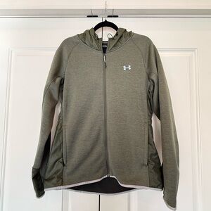 Under Armour Sage Green Full-Zip Jacket